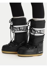 Moon Boot Śniegowce 80D1400440 D Czarny. Kolor: czarny. Materiał: skóra #4