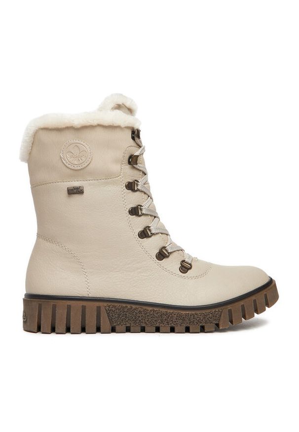 Rieker Trzewiki CEO-Y3424-60 Beżowy. Kolor: beżowy. Materiał: syntetyk, materiał