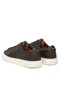 BOSS Sneakersy Kieran 50548716 Brązowy. Kolor: brązowy. Materiał: skóra