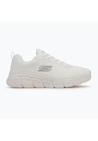 skechers - Buty męskie SKECHERS Bobs B Flex Chill Edge off. Kolor: biały