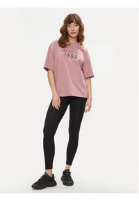 New Balance T-Shirt WT41519 Różowy Oversize. Kolor: różowy. Materiał: bawełna #5
