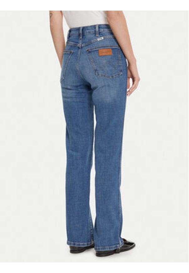 Wrangler Jeansy Cowboy 112371166 Niebieski Straight Fit. Kolor: niebieski