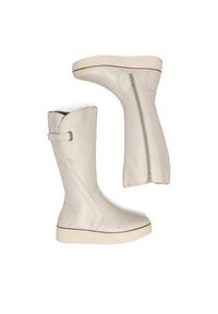 Rieker Kozaki 78853-80 Écru. Materiał: skóra #6