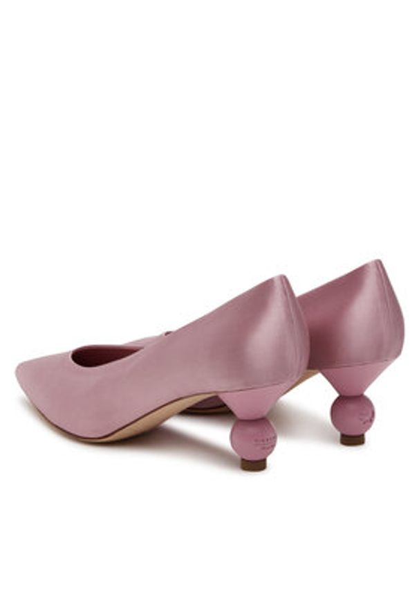 Weekend Max Mara Czółenka Renzasatin 2515521055600 Różowy. Kolor: różowy. Materiał: materiał