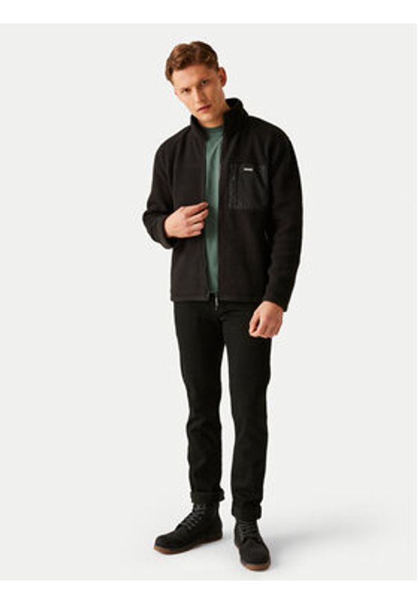 Regatta Polar Frankie Borg RMA607 Czarny Regular Fit. Kolor: czarny. Materiał: syntetyk