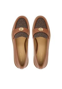 MICHAEL Michael Kors Loafersy Jaelyn Lug 40T6JLFP2L Brązowy. Kolor: brązowy. Materiał: skóra #3