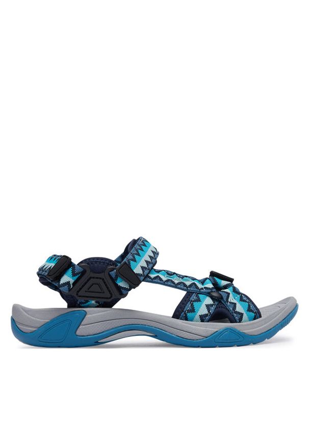 CMP Sandały Hamal Wmn Hiking Sandal 38Q9956 Niebieski. Kolor: niebieski. Materiał: materiał