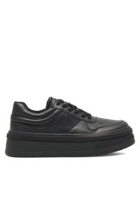 DeeZee Sneakersy WS100004-03 Czarny. Kolor: czarny. Materiał: skóra