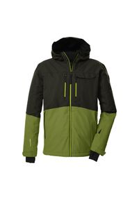 Kurtka narciarska Killtec KSW 53. Kolor: wielokolorowy, szary, zielony. Sezon: zima. Sport: narciarstwo #1