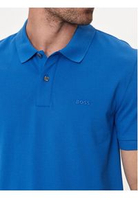 BOSS - Boss Polo Pallas 50468301 Niebieski Regular Fit. Typ kołnierza: polo. Kolor: niebieski. Materiał: bawełna #2