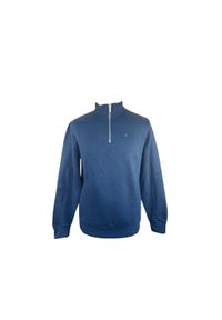 SERGE BLANCO - Bluza ze stójką Serge Blanco. Typ kołnierza: kołnierzyk stójkowy. Kolor: niebieski. Sezon: zima #1