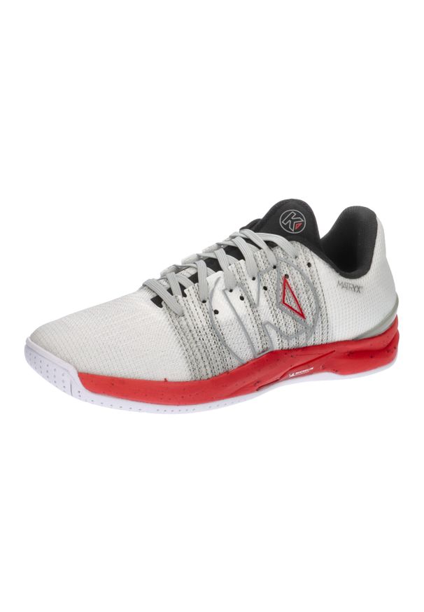KEMPA - Buty halowe Kempa Attack One 2.0. Kolor: czerwony, biały, wielokolorowy. Sport: piłka ręczna