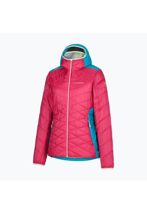 LA SPORTIVA - Kurtka puchowa damska La Sportiva Mythic Primaloft. Kolor: różowy. Materiał: puch. Sezon: zima. Styl: sportowy