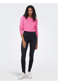 only - ONLY Sweter 15234745 Różowy Regular Fit. Kolor: różowy. Materiał: syntetyk #5