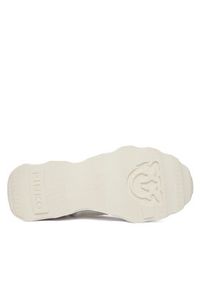 Pinko - PINKO Sneakersy Zoe 18B SS0175 P084 Biały. Kolor: biały. Materiał: skóra, zamsz #4