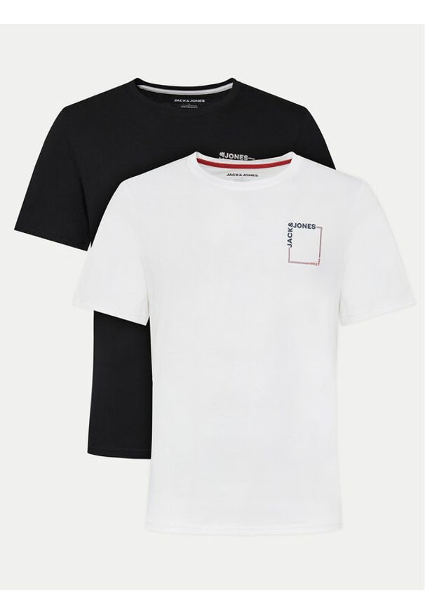 Jack & Jones Komplet t-shirtów 12277840 Kolorowy Regular Fit. Materiał: bawełna. Wzór: kolorowy