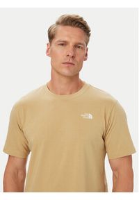The North Face T-Shirt Evolution Simple Dome NF0A8CZ2 Żółty Regular Fit. Kolor: żółty. Materiał: bawełna #5