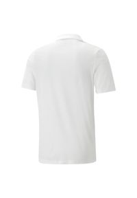 Koszulka Polo Sportowa Męska Puma Mapf1. Typ kołnierza: polo. Kolor: biały. Styl: sportowy