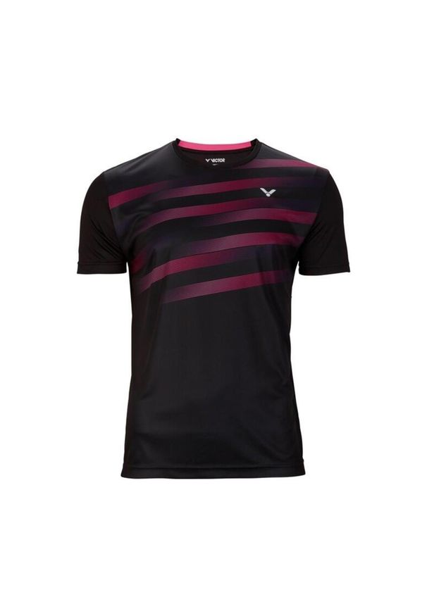 Koszulka do badmintona dla dzieci Victor T-03101 C. Kolor: czarny