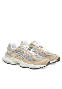 New Balance Sneakersy U9060LBD Beżowy. Kolor: beżowy. Materiał: zamsz, skóra #3