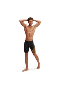 Kąpielówki spodenki męskie do pływania na basen Speedo Medley Logo Jammer AM. Kolor: wielokolorowy, pomarańczowy, czarny