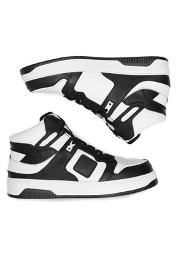 Badura Sneakersy BUXTON-22 MI08 Czarny. Kolor: czarny. Materiał: skóra