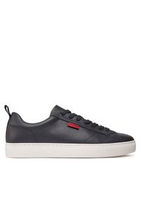 Hugo - HUGO Sneakersy Morrie 50541210 Granatowy. Kolor: niebieski. Materiał: skóra