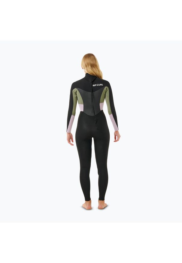 RIPCURL - Pianka do pływania damska Rip Curl Omega 3/2 mm Back Zip. Kolor: czarny