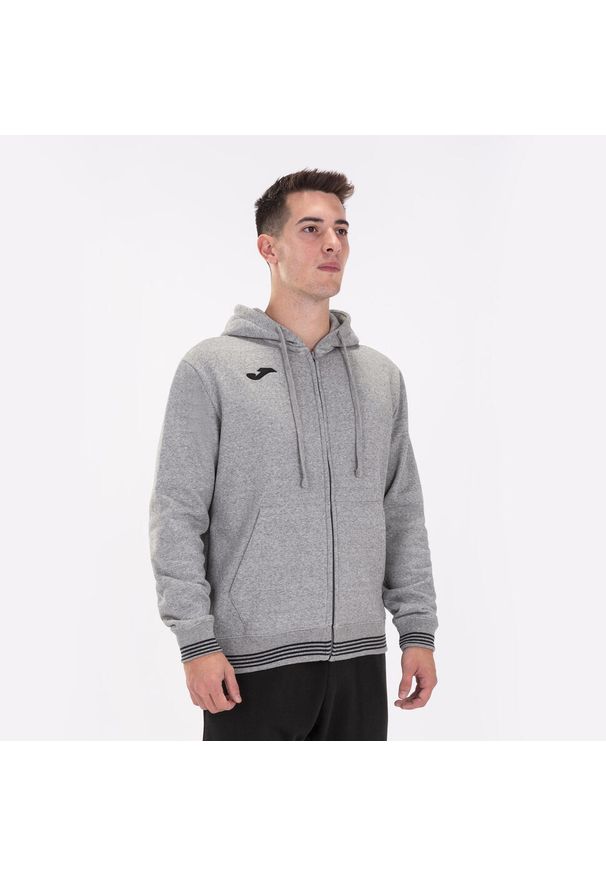 Bluza do piłki nożnej męska Joma Campus III. Kolor: szary. Sport: piłka ręczna