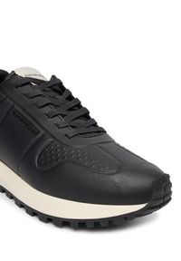 Emporio Armani Sneakersy EM003740 AF19726 MC005 Czarny. Kolor: czarny. Materiał: skóra #5