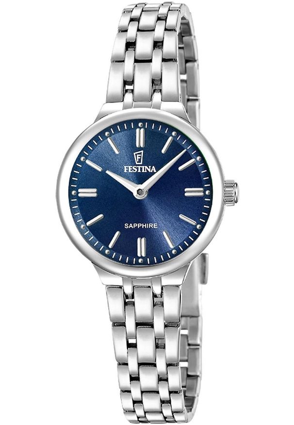 Zegarek Festina Zegarek damski Festina F20744-5 srebrny. Kolor: srebrny