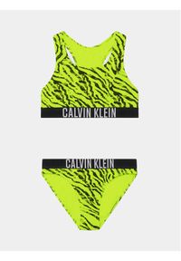 Calvin Klein Swimwear Strój kąpielowy KY0KY00056 Zielony. Kolor: zielony. Materiał: syntetyk #1