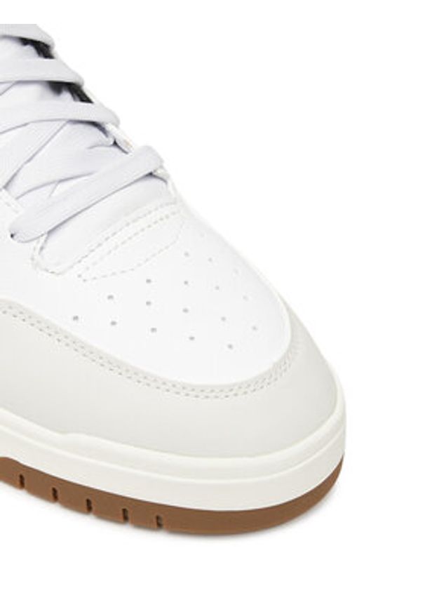 Puma Sneakersy Shuffle Downtown Mid 402598 05 Biały. Kolor: biały. Materiał: skóra