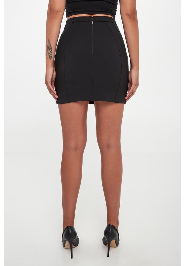 Elisabetta Franchi - Spódnica mini z krepy ELISABETTA FRANCHI