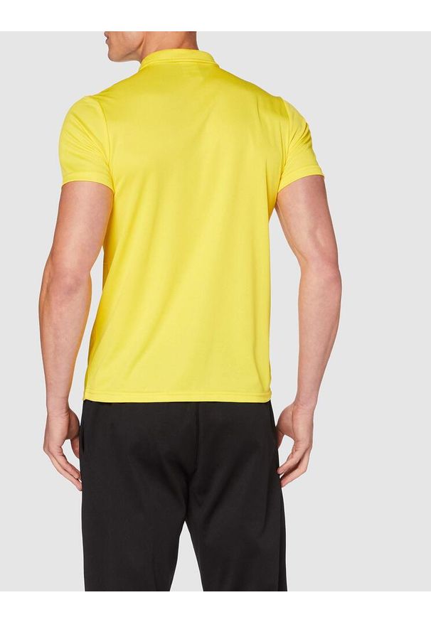 Koszulka polo do tenisa męska Joma Hobby. Typ kołnierza: polo. Kolor: żółty. Materiał: poliester, bawełna. Długość rękawa: krótki rękaw. Długość: krótkie. Sport: tenis