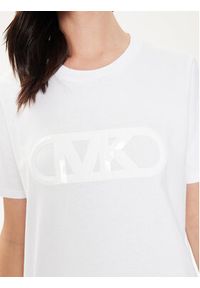 MICHAEL Michael Kors T-Shirt MS451EA97J Biały Regular Fit. Kolor: biały. Materiał: bawełna