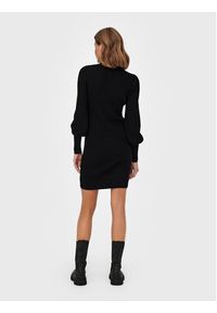 only - ONLY Sukienka dzianinowa Katia 15232502 Czarny Comfort Fit. Kolor: czarny. Materiał: wiskoza #5