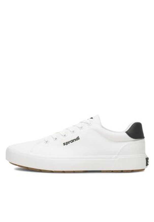 Sprandi Tenisówki MSK-230717 Biały. Kolor: biały. Materiał: materiał