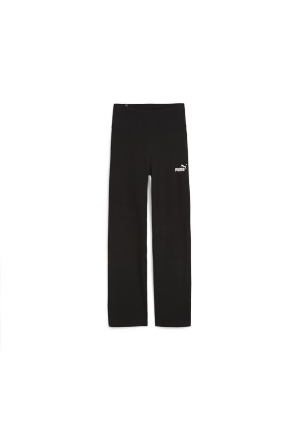 Puma - Damskie legginsy ESS+ z prostymi nogawkami PUMA Black. Kolor: czarny