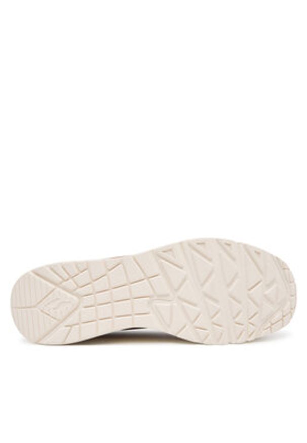 skechers - Skechers Sneakersy 183920/CSNT Brązowy. Kolor: brązowy. Materiał: skóra