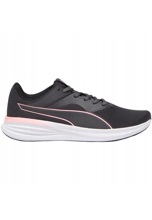 Puma - Trenerzy Transportowi Dla Kobiet. Kolor: szary. Styl: sportowy