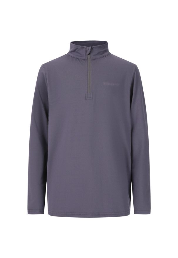 ENDURANCE - Polar dla dzieci Endurance Ailan. Kolor: niebieski. Materiał: polar. Długość rękawa: długi rękaw. Styl: młodzieżowy