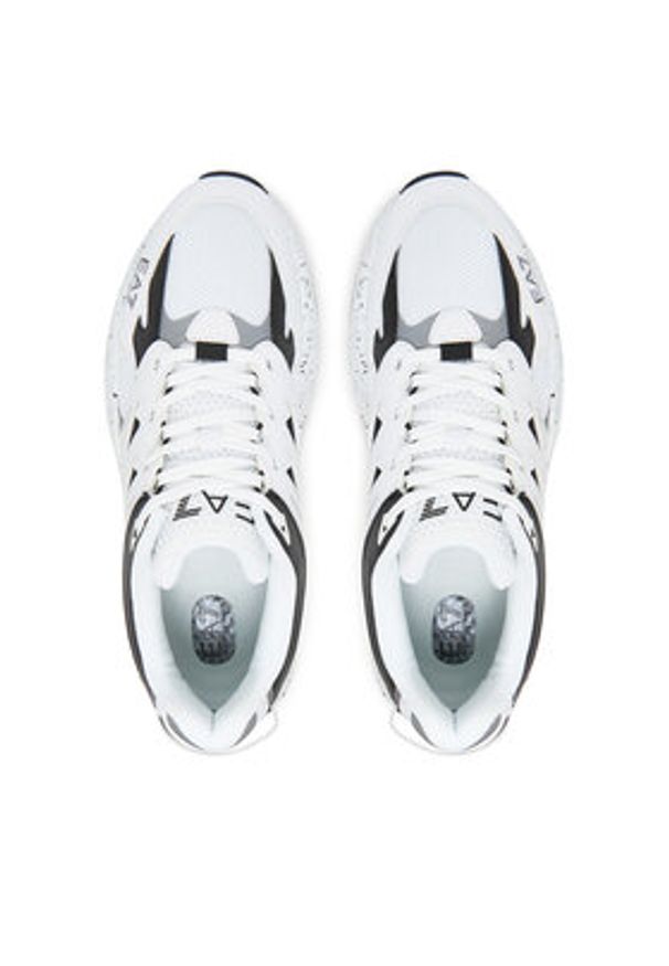 EA7 Emporio Armani Sneakersy X8X194 XK408 C679 Biały. Kolor: biały. Materiał: skóra