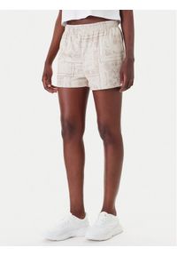 Karl Kani Szorty sportowe Signature Mesh Mini PD00005437 Beżowy Regular Fit. Kolor: beżowy. Materiał: syntetyk