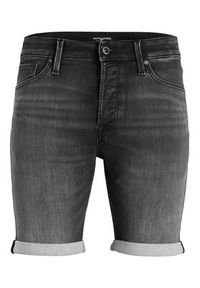 Jack & Jones - Jack&Jones Szorty jeansowe Rick 12223681 Szary Regular Fit. Kolor: szary. Materiał: jeans, bawełna #6