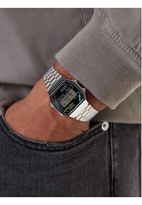 Casio Zegarek A168WEPC-7AER Srebrny. Kolor: srebrny #3