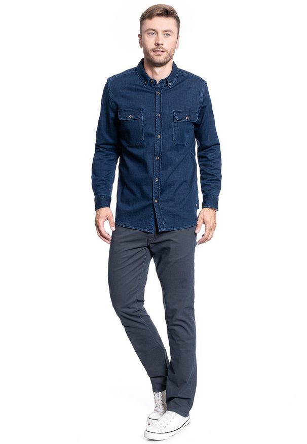 Mustang - MUSTANG Casper denim felpa 1009907 5000 500. Materiał: denim