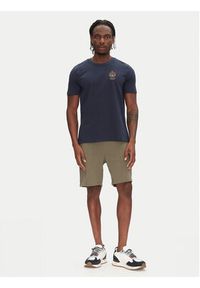 Aeronautica Militare T-Shirt 251TS2391J592 Granatowy Regular Fit. Kolor: niebieski. Materiał: bawełna #5