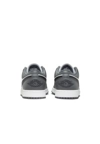 Nike Air Jordan 1 Low Iron Grey Sneakersy męskie. Okazja: na co dzień. Kolor: szary. Materiał: skóra. Szerokość cholewki: normalna. Model: Nike Air Jordan #6