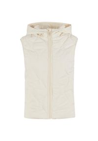 Damska kurtka bez rękawów Urban Classics Super Light. Kolor: biały. Materiał: materiał, puch. Długość rękawa: bez rękawów #1